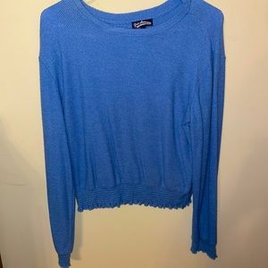 Women’s Blue Freshman Sweater Large EUC